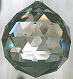 Beautiful shining crystal facets, reflecting light. Rainbow colors are often visible on the surface of the prism, and rainbows splash far away from the crystal in sunlight. Crystal Ball ~ Wonderful Rainbows, Beautiful Crystal Shape