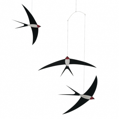 Flensted Mobile Flying Swallows