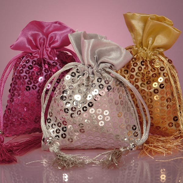 Sparkling Sequin Gift Bags!