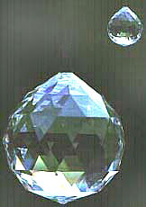 Ball 70mm and Ball 20mm by Swarovski.