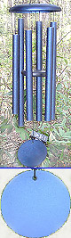 Corinthian Bells Windchime in Midnight Blue Color!