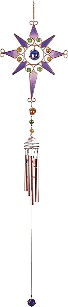 Wireworks Purple Starburst Chime. Gorgeous!