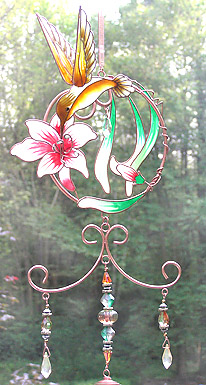 Carson Home Accents GlowWorks Beads Hummingbird Mobile and Chime. Completely Fantastic!
