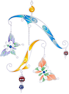 Carson Home Accents Glow Works Butterfly For Glow in the Dark Fun. Lovely Pastel Colors!