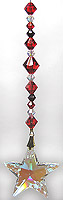 Star 28AB With Luscious Bright Red Beads