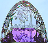 Beautiful Unicorn Dancing In An Enchanted Crystal Forest.