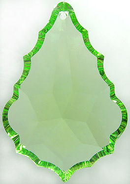 Delightful Peridot Spring Green Baroque Star from Swarovski