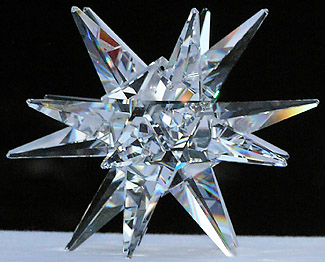 Beautiful and Fascinating Clear 130mm Moravian Star.