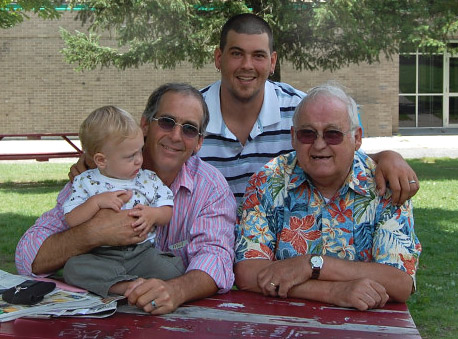 Louis P. Blanchette Four Generations
