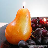 Scrumptious Looking Bosc Pear Candle!
