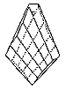 Line Drawing Crystal Radiant