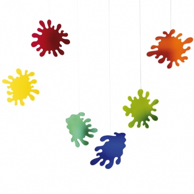 Colorful Splash Mobile by Flensted of Denmark