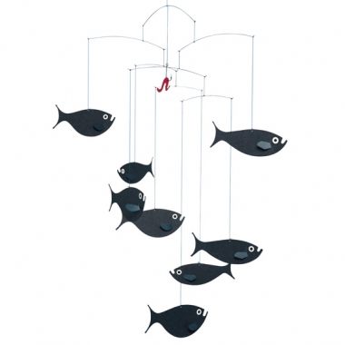 Flensted Hanging Mobile School of Fish!
