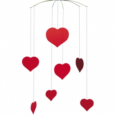 Happy Hearts Mobile by Flensted of Denmark