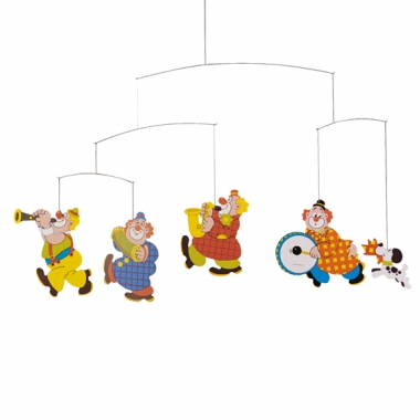 Circus Clowns Mobile by Flensted of Denmark