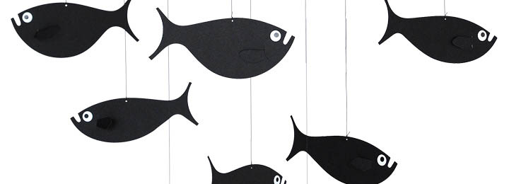 School of Fish Hanging Flensted Mobile