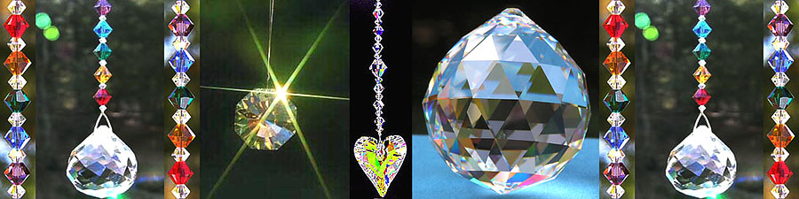 Sparkling 
Swarovski Crystals Make Rainbow Colors!