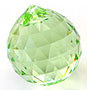 Crystal Ball Peridot Green