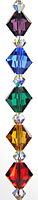 Rainbow Crystal Bead Hanger Medium - Swarovski Beads