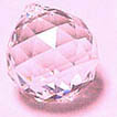 Crystal Ball Lovely Pale Rose Pink