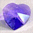 Swarovski Crystal Beautiful Striking Blue Violet Color