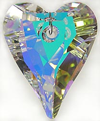 Wild Heart Crystal AB Swarovski Crystal