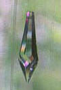 Swarovski Crystal Icicle 40mm