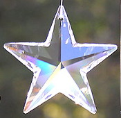 Swarovski Crystal Star Clear