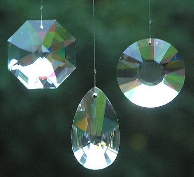 Gorgeous Crystal Ornament Collection with SunDancer, Pear, and SunDisc