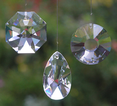 Gorgeous Crystal Ornament Collection with SunDancer, Pear, and SunDisc