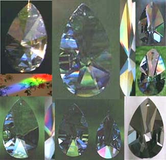 Beautiful Pear Swarovski Crystal