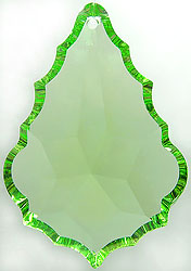 Baroque Star Peridot Green.