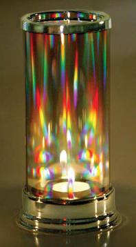 Wonderful Prism Candle Lantern Makes Dancing Rainbows