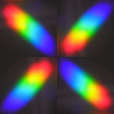 Genuine Rainbows From Genuine Crystals.