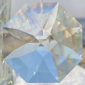 Many Faceted Crystal Sun Dancer Prism!