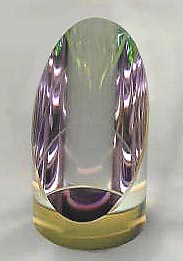 Crystal Spire in 35mm (1.5 inches) Size. Great shine and color changes!