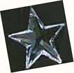 Swarovski Crystal Star Clear